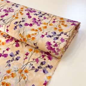 Viskosestoff RADIANCE Ephora flowers digital print