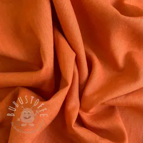 Leinenstoff gewaschen 170 g pumpkin orange