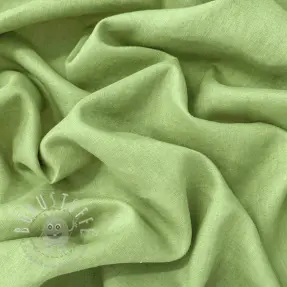 Leinenstoff gewaschen 170 g light green