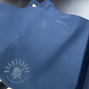 Baumwoll Bündchenstoff glatt marine 2.Klasse