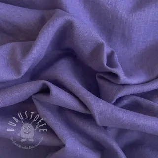 Leinenstoff gewaschen 170 g purple lavender