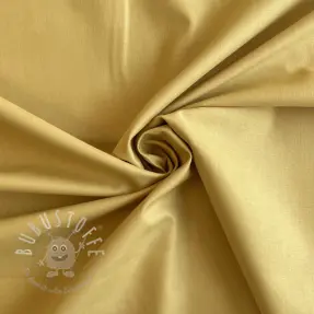 Baumwollstoff popeline mustard