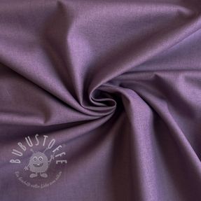 Baumwollstoff popeline plum