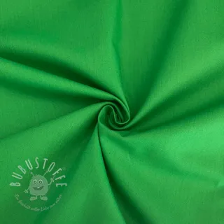 Baumwollstoff popeline kelly green