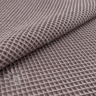 Waffelstoff taupe