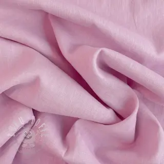 Leinenstoff gewaschen 170 g baby pink