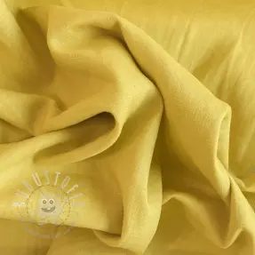 Leinenstoff gewaschen 170 g yellow
