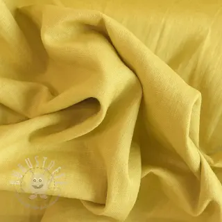 Leinenstoff gewaschen 170 g yellow