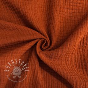 Double gauze/musselin rust