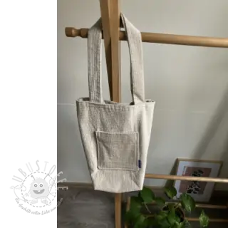 Cord 6W WASHED STRETCH natural