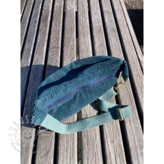 Gurtband Baumwolle 4 cm dark old green