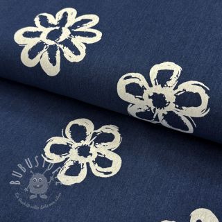 JEANS STRETCH Flowers
