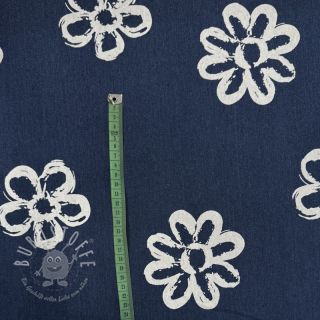 JEANS STRETCH Flowers