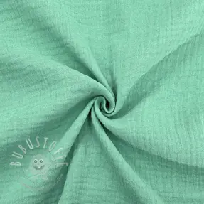 Double gauze/musselin peppermint ORGANIC