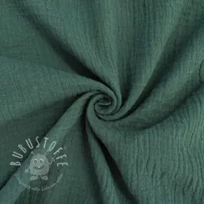 Double gauze/musselin old green ORGANIC