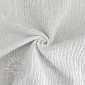 Double gauze/musselin white ORGANIC