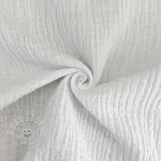 Double gauze/musselin white ORGANIC