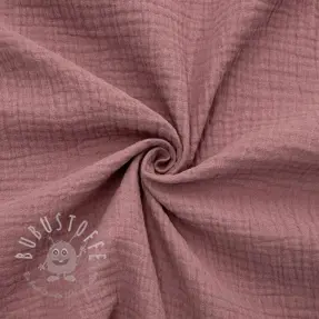 Double gauze/musselin light lilac ORGANIC