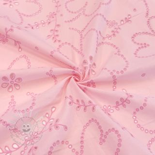 Baumwollstoff VOILE Puffy light pink