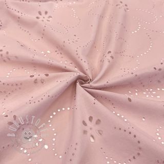 Baumwollstoff VOILE Puffy old rose