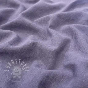 Leinenstoff gewaschen STONEWASHED PREMIUM lavender