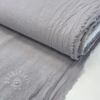 Leinenstoff gewaschen STONEWASHED PREMIUM light grey