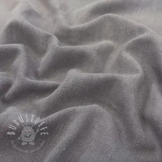 Leinenstoff gewaschen STONEWASHED PREMIUM middle grey