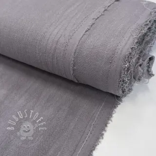 Leinenstoff gewaschen STONEWASHED PREMIUM middle grey