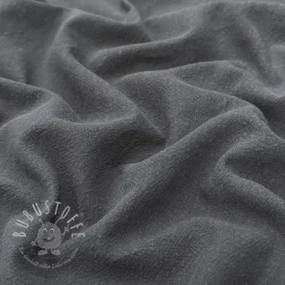 Leinenstoff gewaschen STONEWASHED PREMIUM dark grey