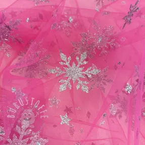 Feintüll Crystal fuchsia