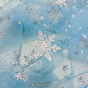 Feintüll Crystal light aqua