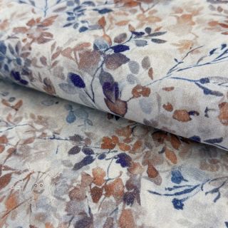 Viskosestoff LUREX Fine leaves blue