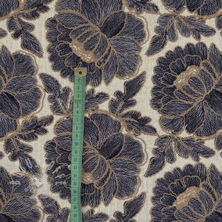 Viskosestoff leinen Lizzy flowy naturels