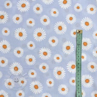 Baumwollstoff Happy Daisy Flower