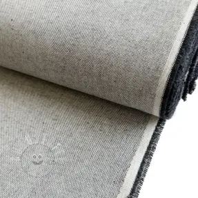 Dekostoff Linenlook PLAIN grey