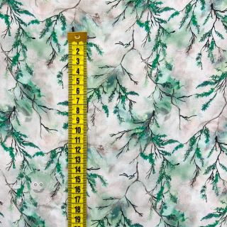 Viskosestoff RAYON POPLIN Bright flowers design D digital print