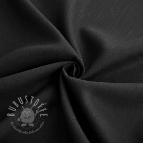 Viskosestoff leinen PREMIUM black