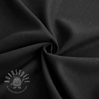 Viskosestoff leinen PREMIUM black