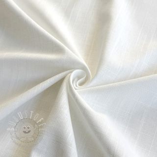 Viskosestoff leinen PREMIUM off white