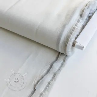 Viskosestoff leinen PREMIUM off white
