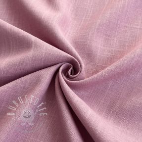 Viskosestoff leinen PREMIUM old pink