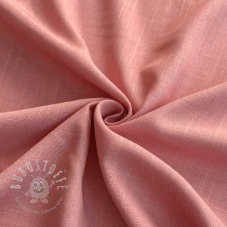 Viskosestoff leinen PREMIUM coral