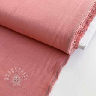 Viskosestoff leinen PREMIUM coral