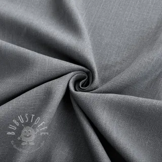Viskosestoff leinen PREMIUM middle grey