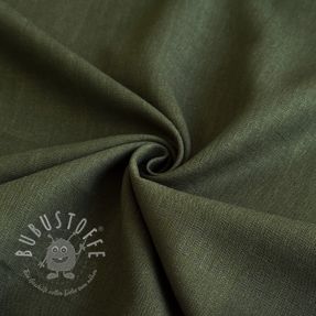 Viskosestoff leinen PREMIUM army