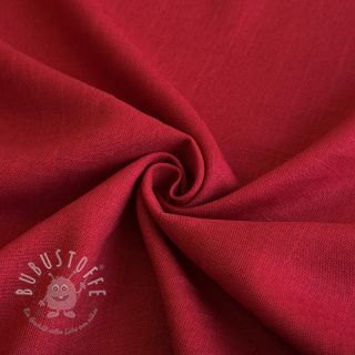 Viskosestoff leinen PREMIUM dark red