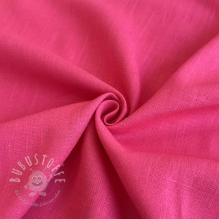 Viskosestoff leinen PREMIUM fuchsia