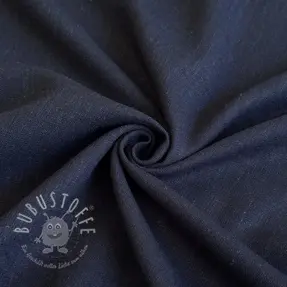 Viskosestoff leinen PREMIUM navy blue