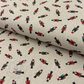 Dekostoff Linenlook Little Nutcracker