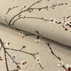 Dekostoff Linenlook Japanese Blossom